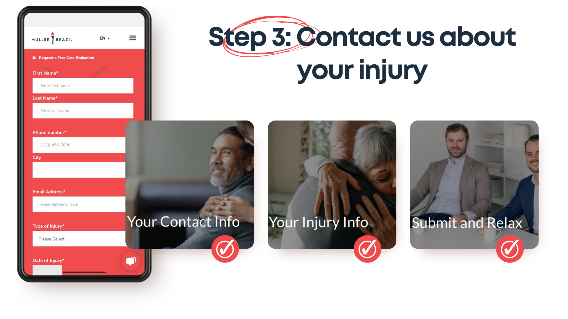 Contact Us About Your Injury
