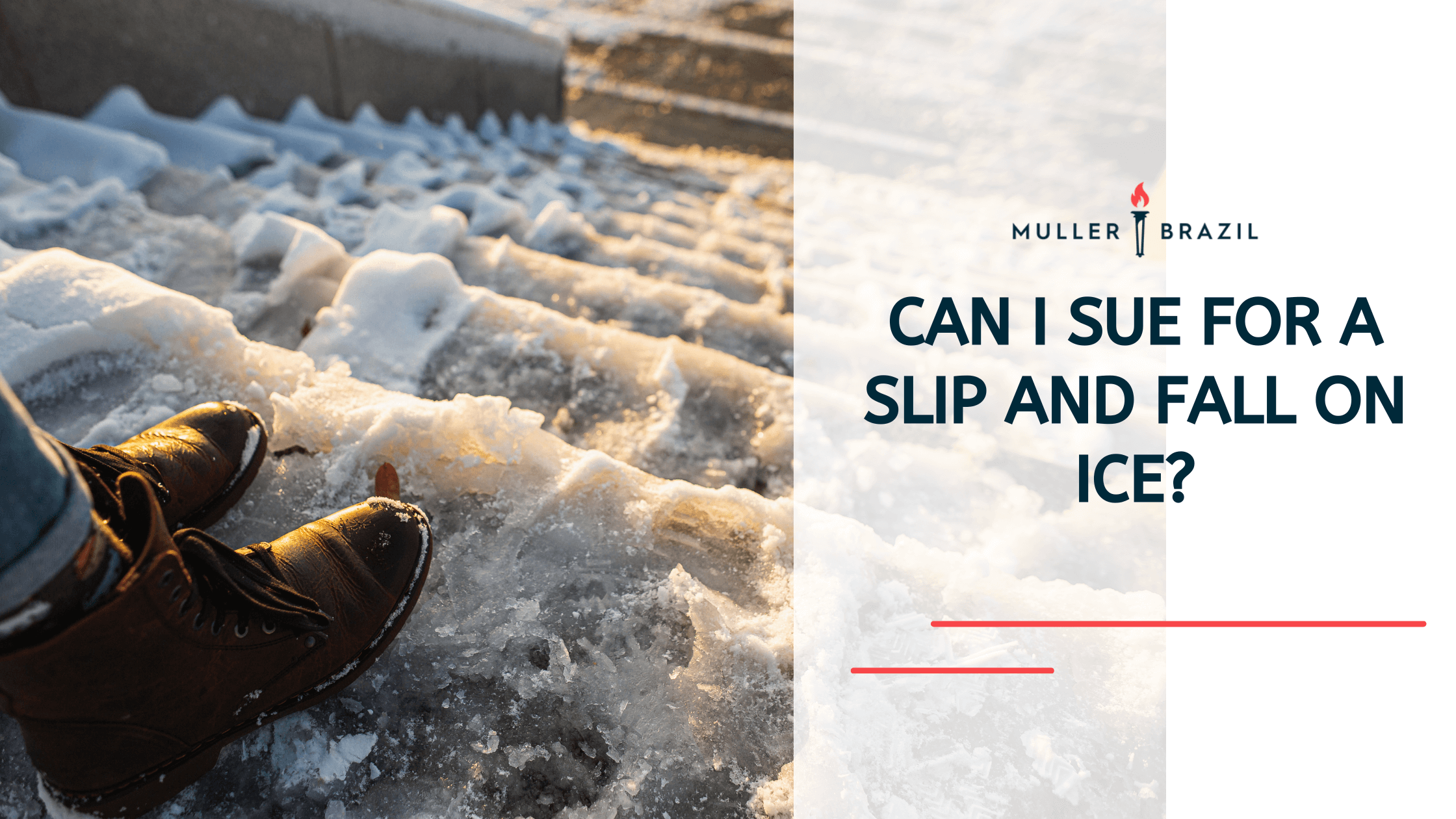 Can I Sue for a Slip and Fall on Ice?