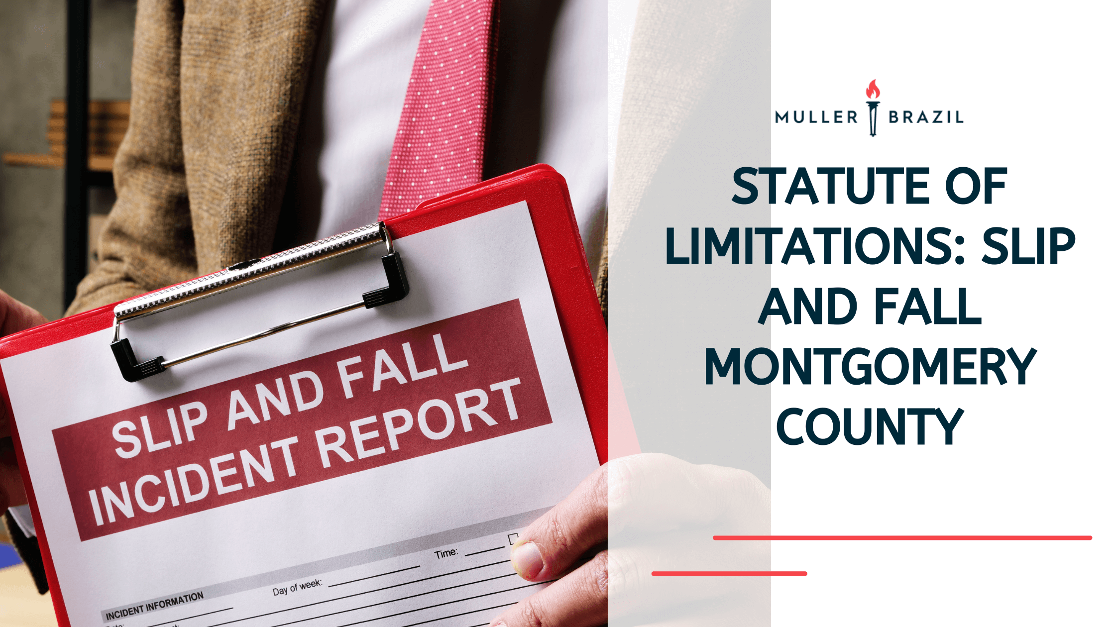 Statute of Limitations: Slip and Falls in Montgomery County