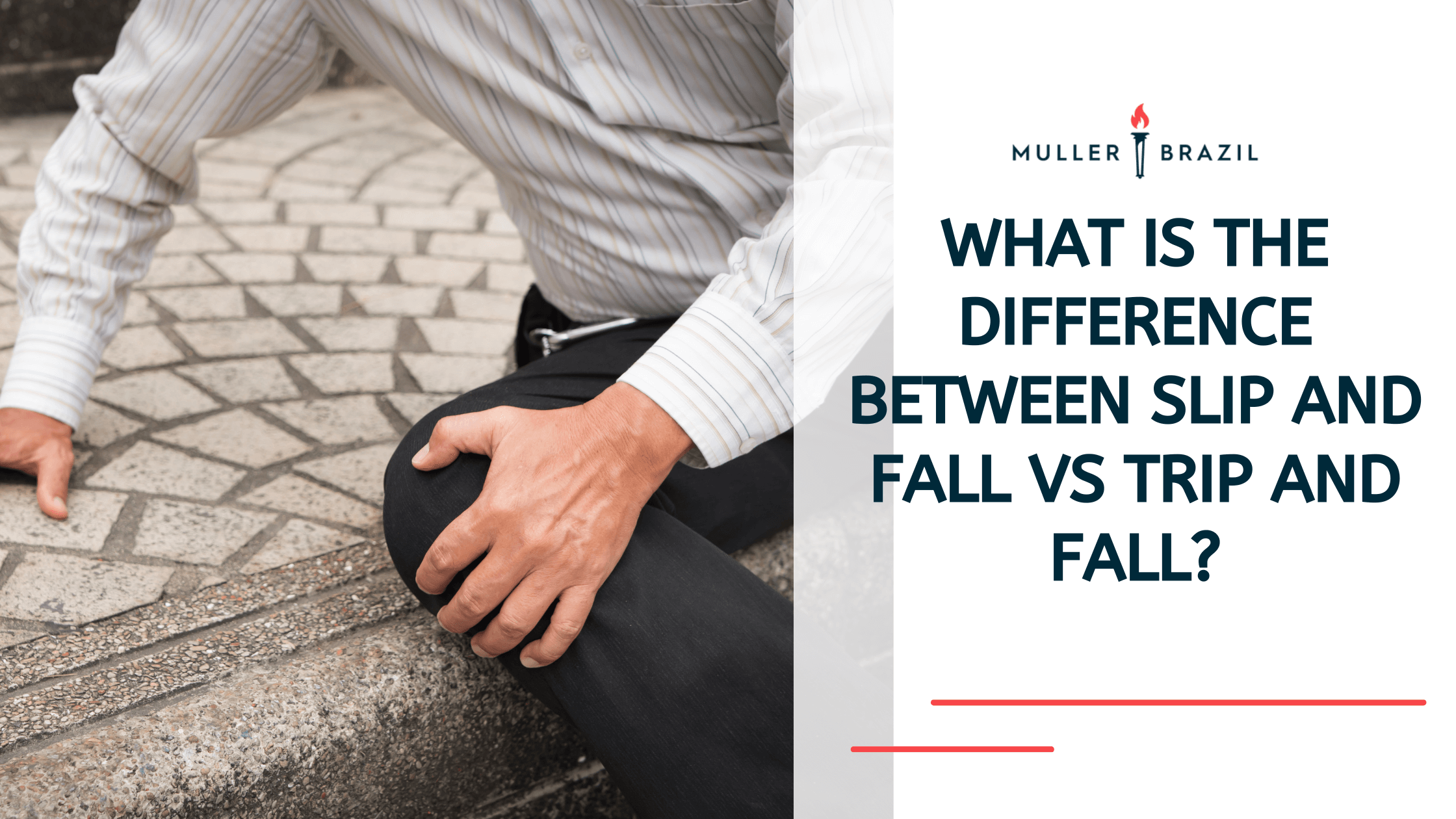 What Is the Difference Between Slip and Fall vs Trip and Fall?